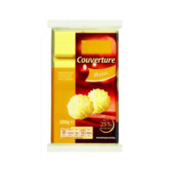 Weiße Couvertüre